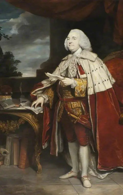 โรเบิร์ต มาร์แชม (1712–1794), บารอนรอมมี่คนที่สอง และประธานสมาคมศิลปะคนที่สอง - โจชัว เรย์โนลด์ส