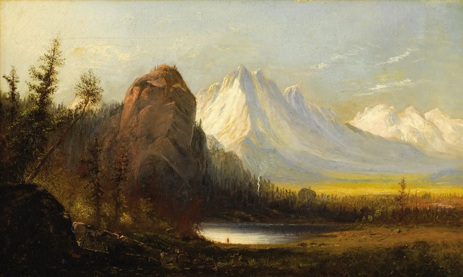 หินของมหาวิหาร - Albert Bierstadt