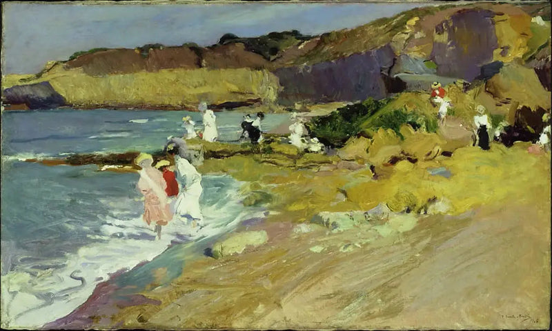 หินของประภาคาร, บิอาร์ริซ - Joaquín Sorolla