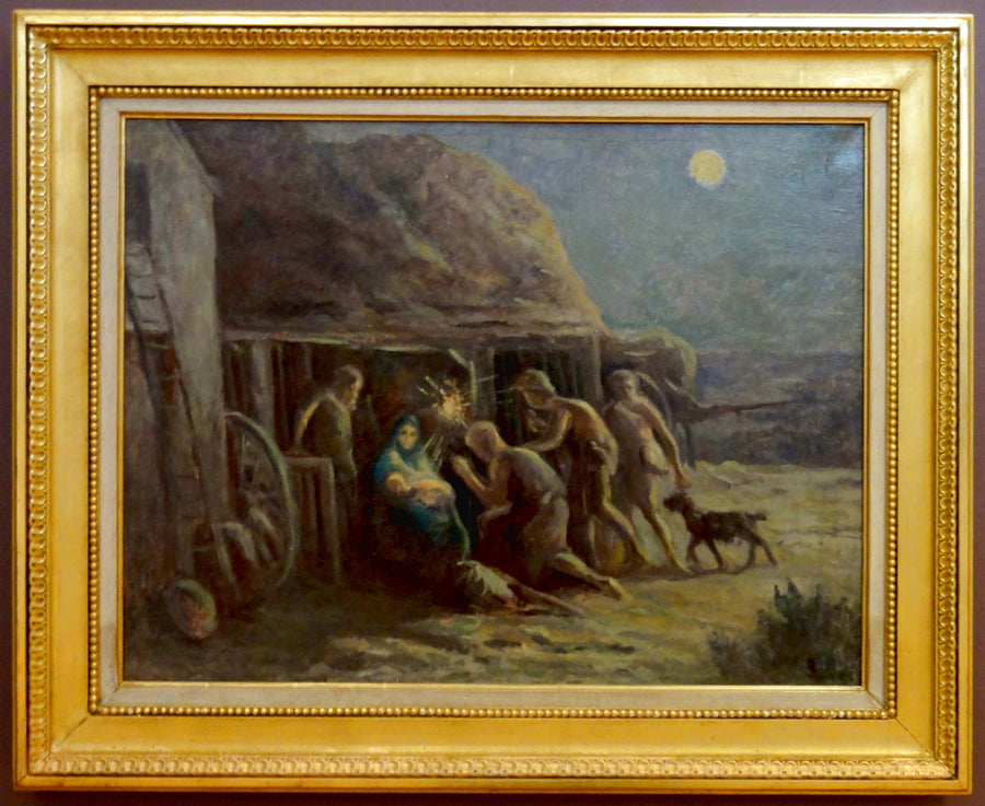 Rolleboise, la Nativité - Maximilien Luce
โรลบัวส์, คำประสูติ - แม็กซิมิเลียน ลูซ