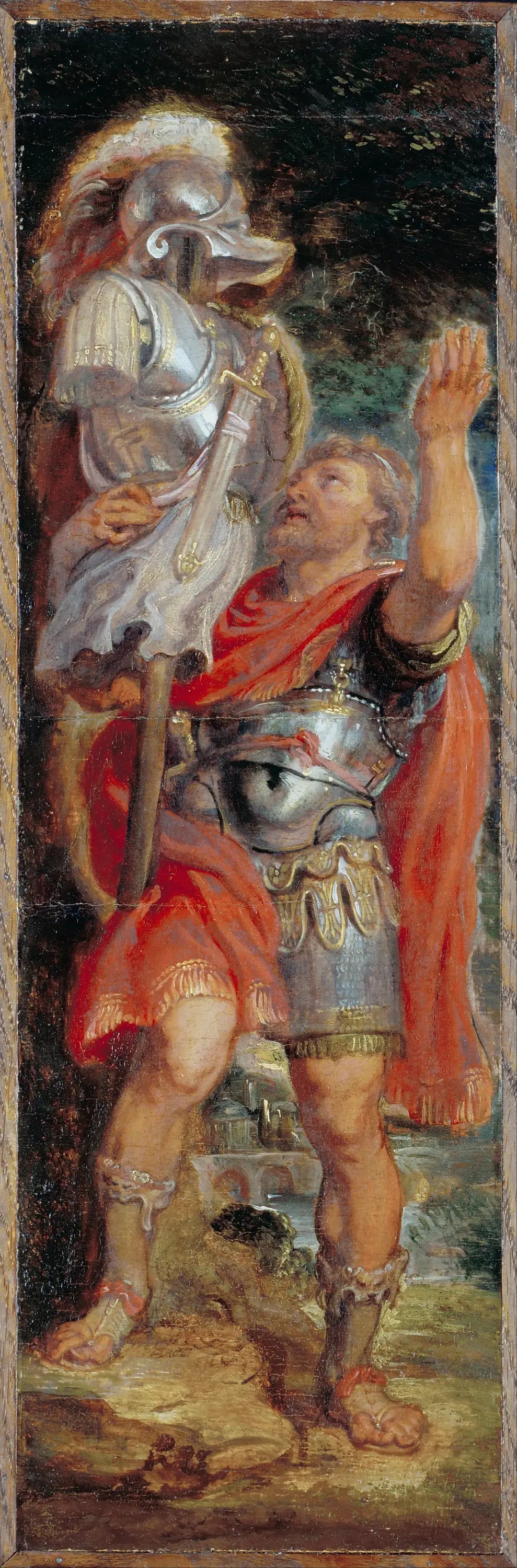 Romulus installe un trophée - Peter Paul Rubens image 1 tableau peint à l’huile sur toile