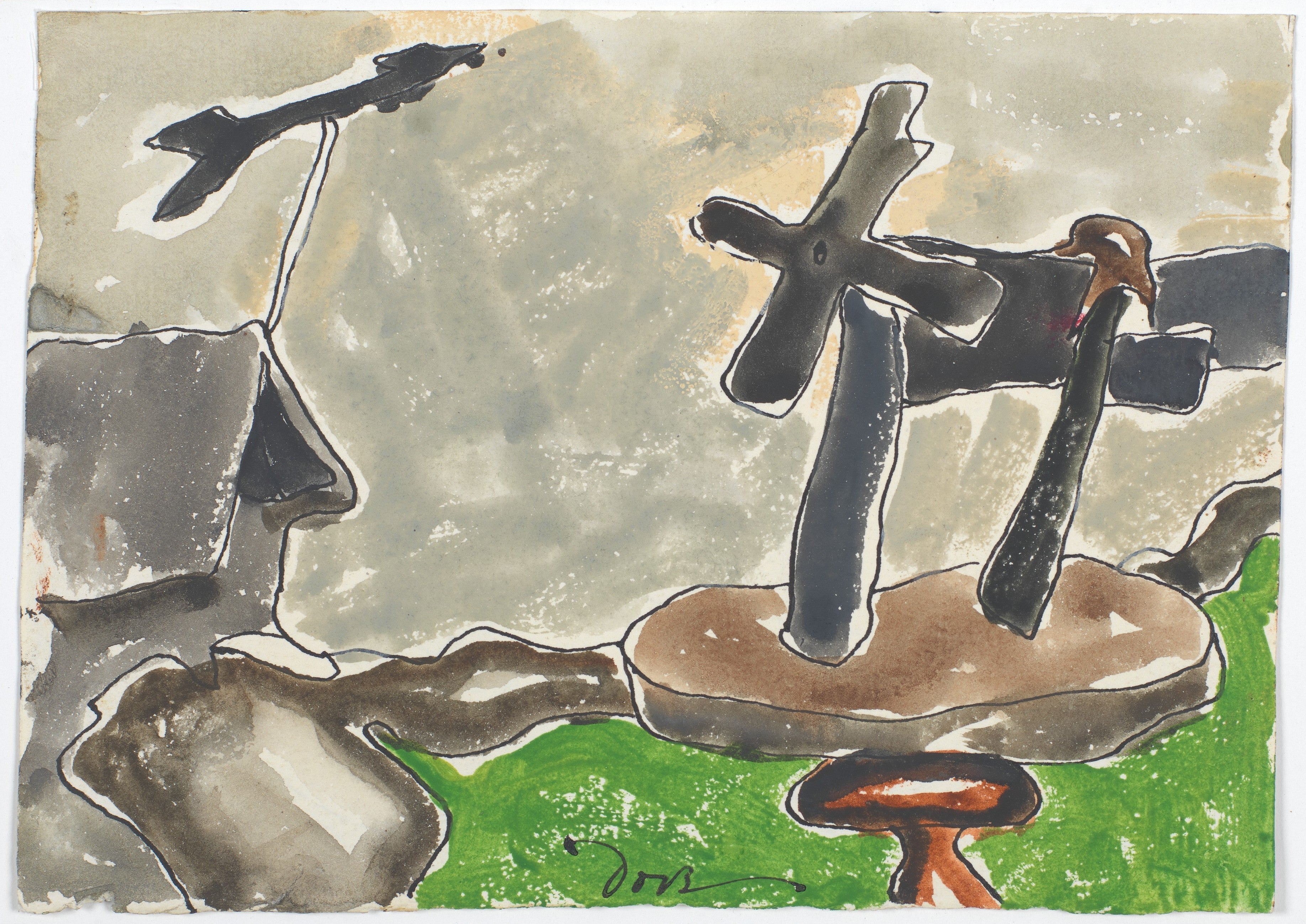 Roue à vent - Arthur Dove image 1 tableau peint à l’huile sur toile