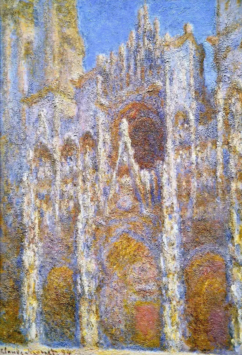 มหาวิหารรูอ็อง, ด้านหน้า - Claude Monet