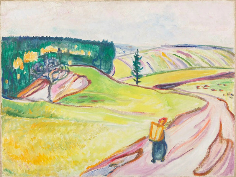 เส้นทางในทูริงเกีย - เอ็ดวาร์ด มุนช์
