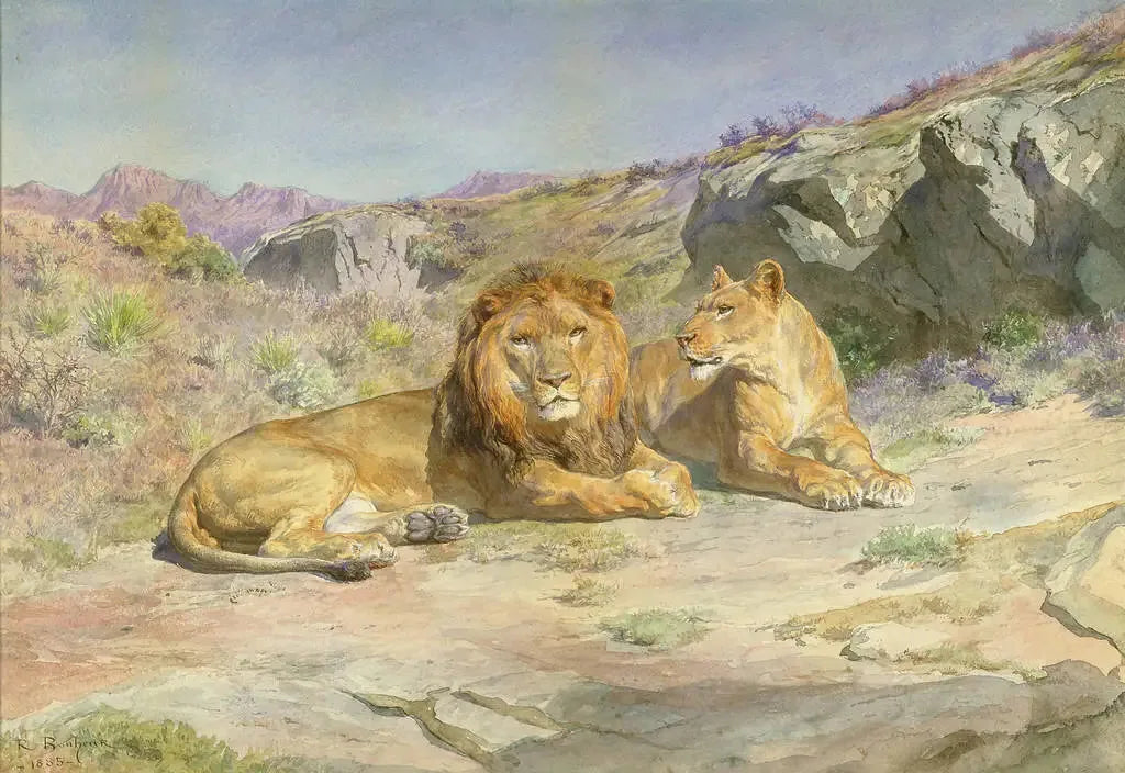 Royale à la maison - Rosa Bonheur image 1 tableau peint à l’huile sur toile
