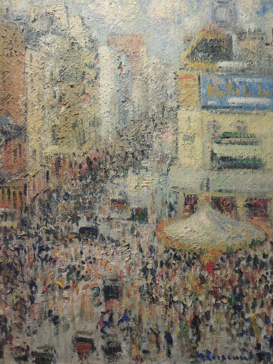 ถนนคลิกนาคูร์ในปารีส วันที่ 14 กรกฎาคม 1926 - กุสตาฟ ลัวซิโอ