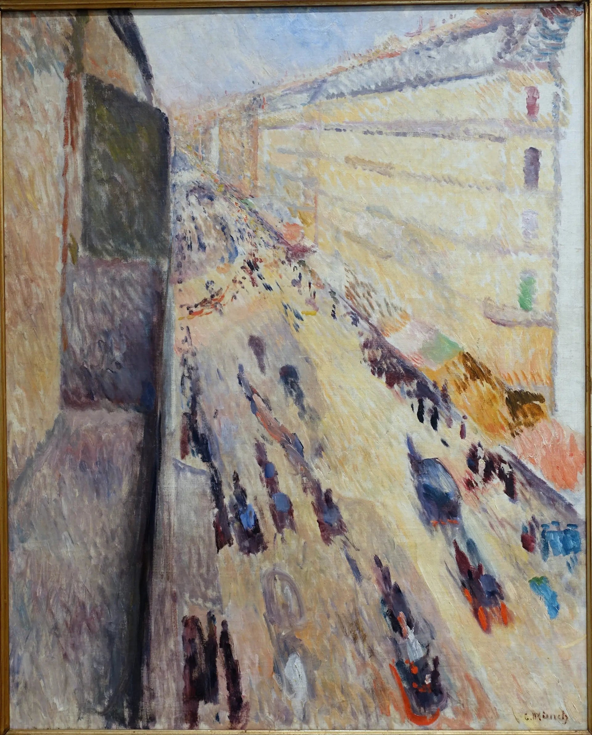 rue de Rivoli - Edvard Munch image 1 reproduction d’œuvre d’art à l’huile
