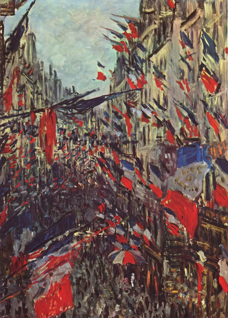 ถนนแซงต์เดอนี, งานเลี้ยงวันที่ 30 มิถุนายน 1878 - Claude Monet