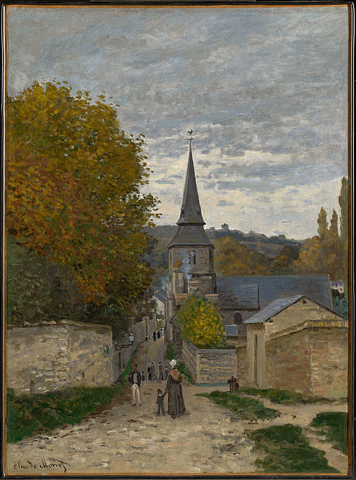 ถนนเซนต์-อาเดรส - Claude Monet