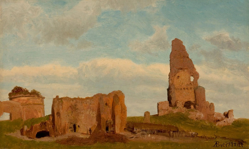 ซากปรักหักพัง, ชนบทโรมัน - Albert Bierstadt