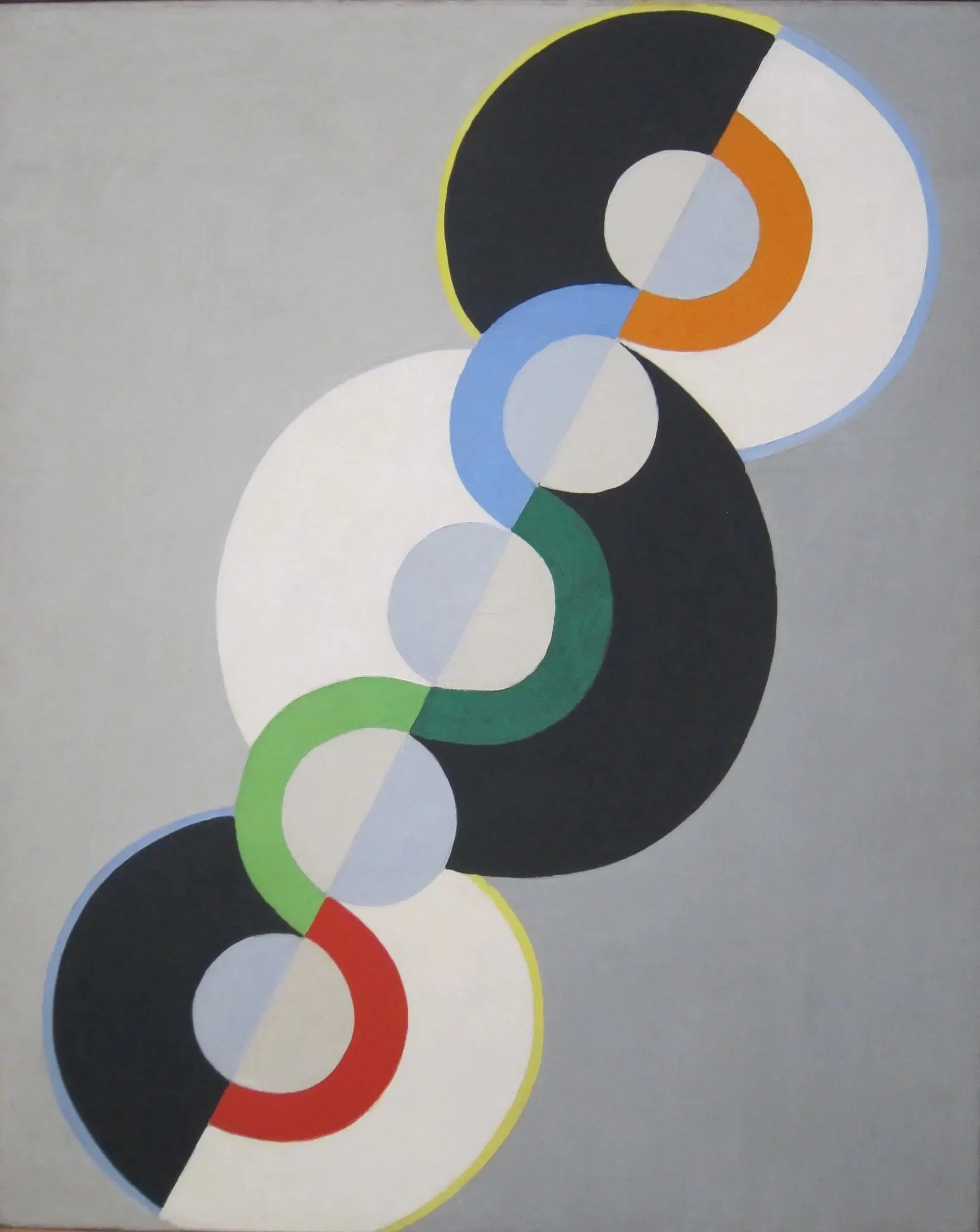 Rythme sans fin - Robert Delaunay image 1 reproduction artisanale de tableau