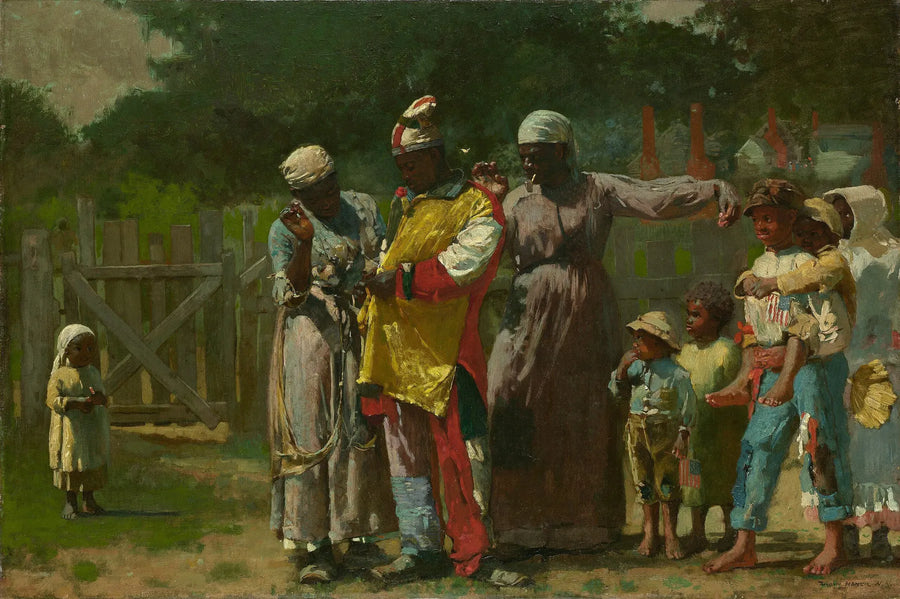 S'habiller pour le carnaval - Winslow Homer