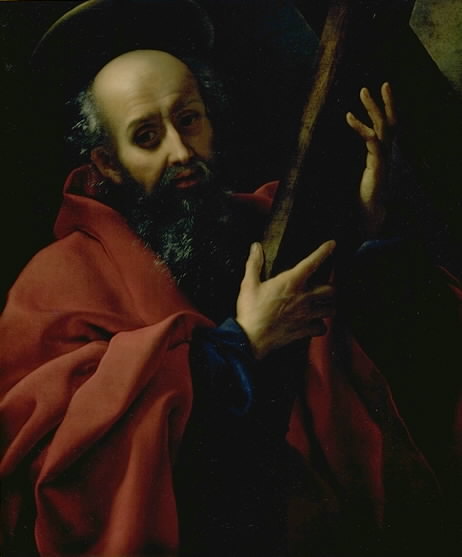 Saint André l'Apôtre - Carlo Dolci
นักบุญอันดรูว์ อัครสาวก - คาร์โล ดอลชี