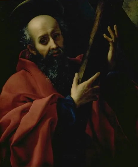 Saint André l'Apôtre - Carlo Dolci
นักบุญอันดรูว์ อัครสาวก - คาร์โล ดอลชี