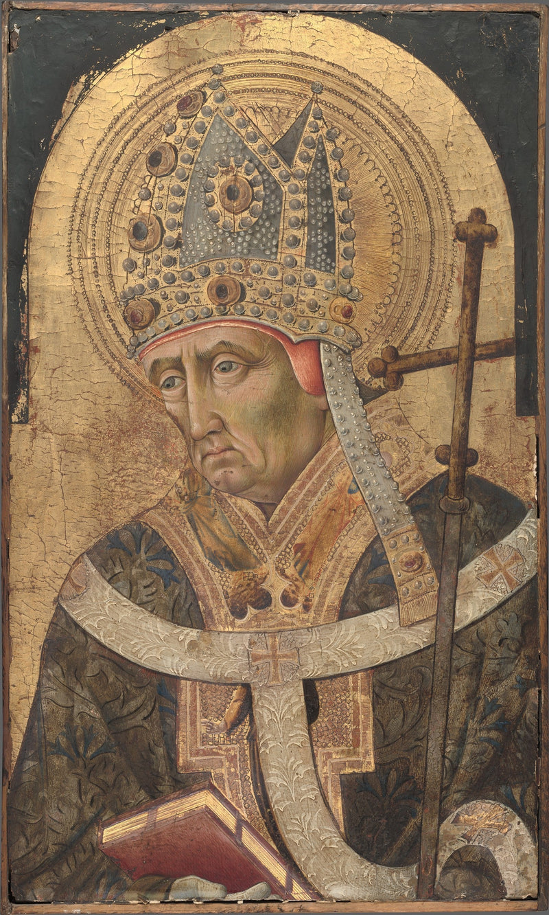 Saint Augustin - Giovanni di Paolo
นักบุญออากุสติน - จิโอวานนี ดิ เปาโล