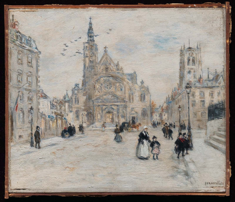 Saint-Étienne-du-Mont, Paris - Jean-François Raffaëlli