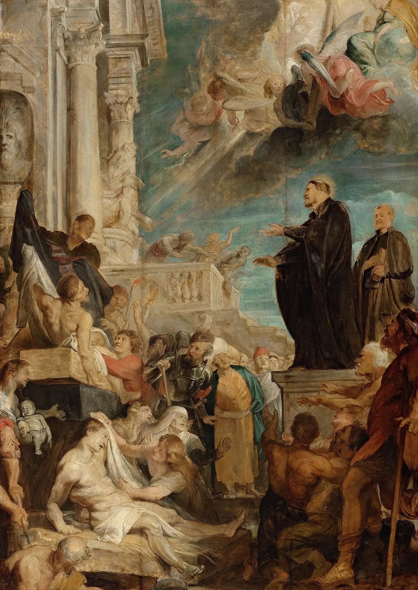 Saint François Xavier guérit les malades - Peter Paul Rubens - Alpha Reproduction