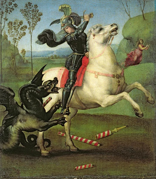 Saint Georges - Raphaël Sanzio