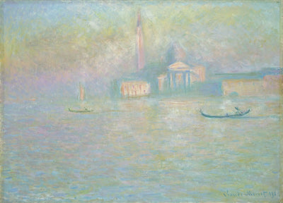 Reproduction du tableau « Saint-Giorgio-Maggiore, Venise - Claude Monet » par Alpha Reproduction en peinture à l’huile