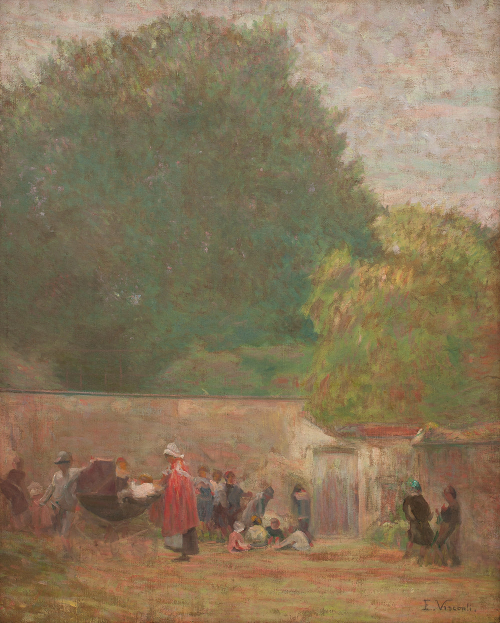 Saint Hubert - Eliseu Visconti image 1 copie de tableau peinte à la main