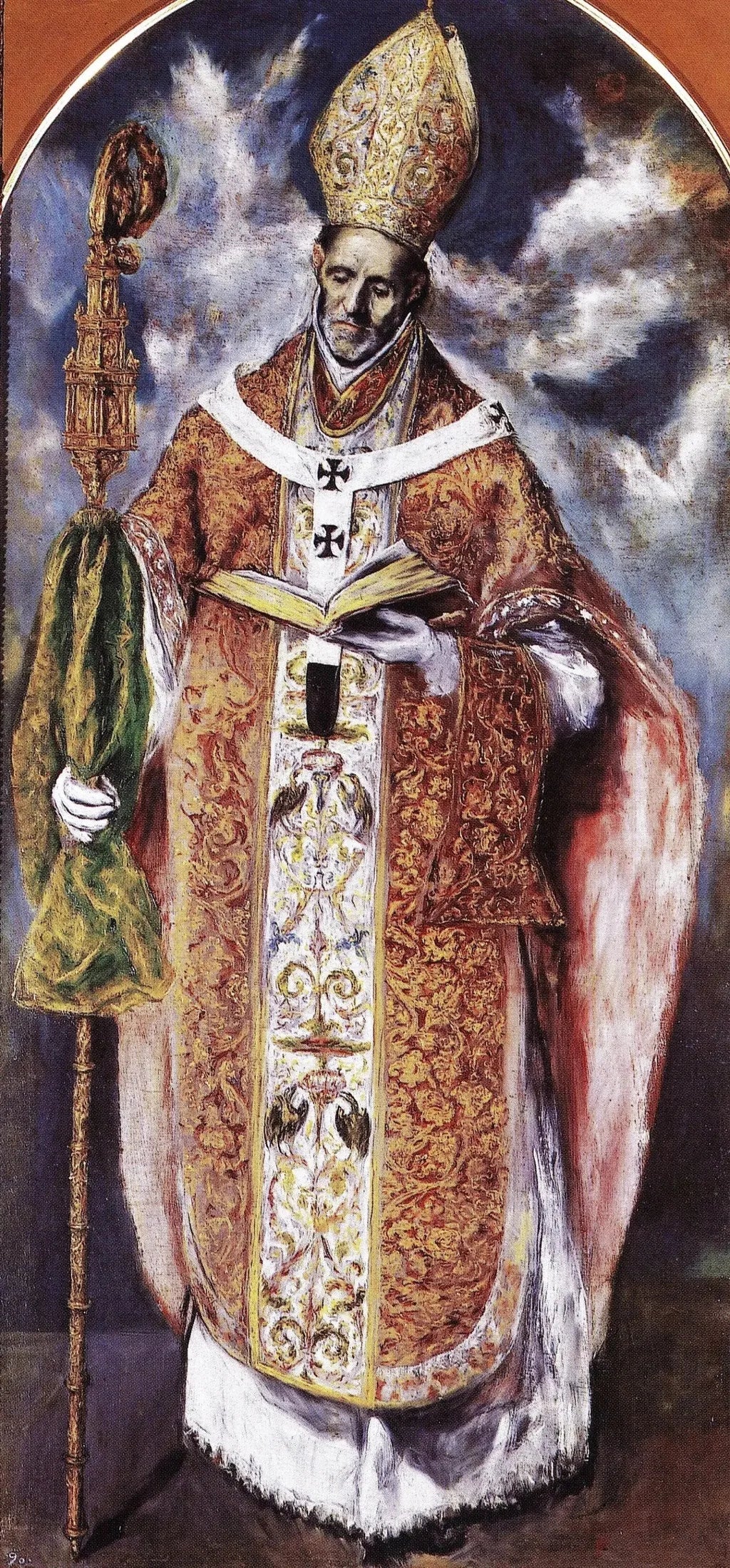 Saint Ildefonse de Tolède - El Greco image 1 reproduction réalisée par Alpha Reproduction