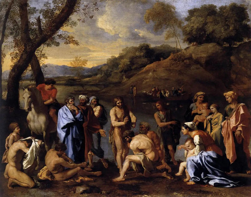 เซนต์จอห์น บัพติศมากับประชาชน - Nicolas Poussin