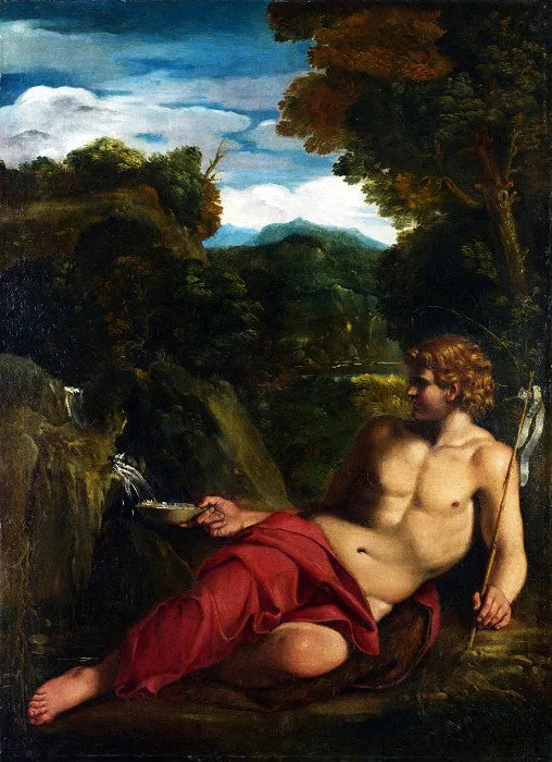 เซนต์ฌ็อง-บาปติสต์นั่งอยู่ในทะเลทราย - อันนิบาล คาร์คิ