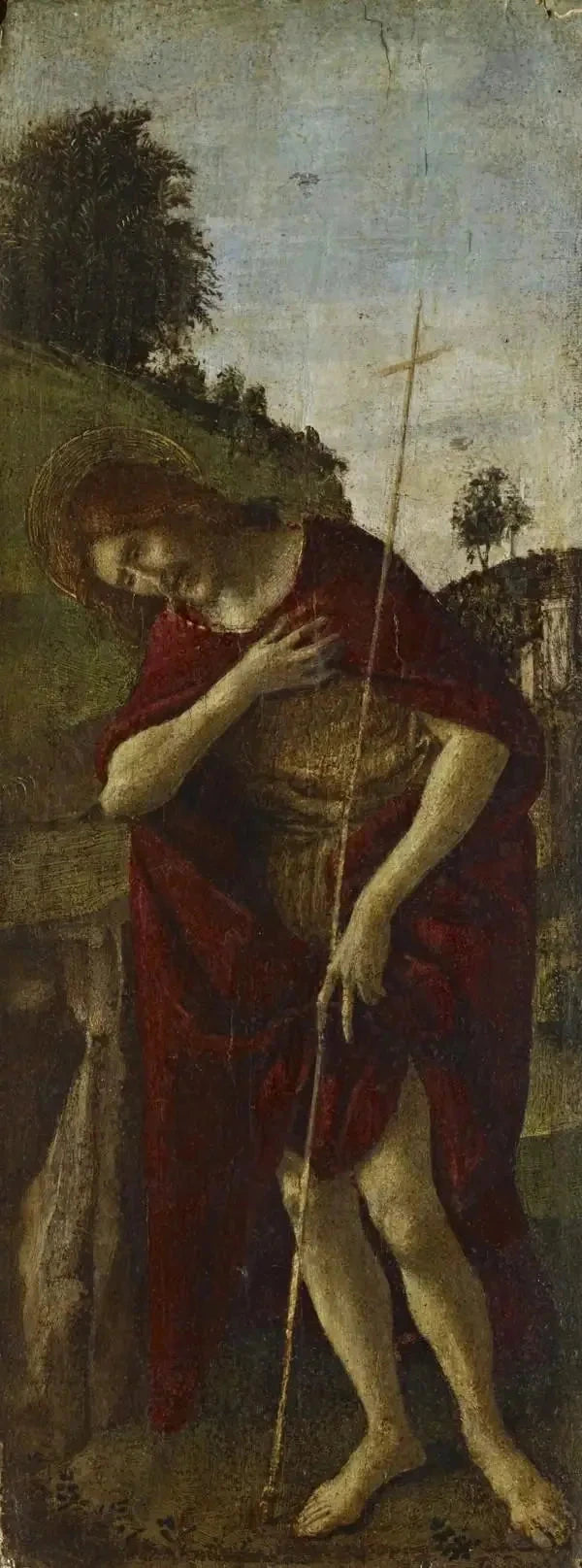 Saint Jean-Baptiste, auteur inconnu, National Galleries of Scotland NG 2099 – reproduction peinture à l’huile sur toile