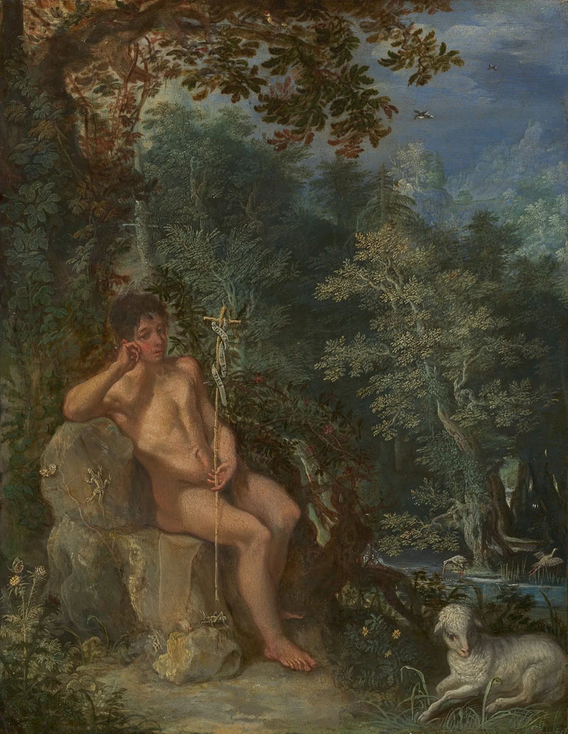Saint Jean-Baptiste dans le désert - Adam Elsheimer