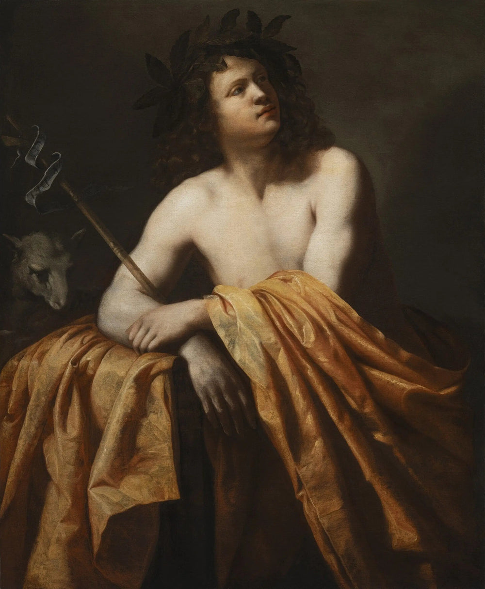 Saint Jean-Baptiste dans le désert - Artemisia Gentileschi image 1 reproduction artisanale de tableau