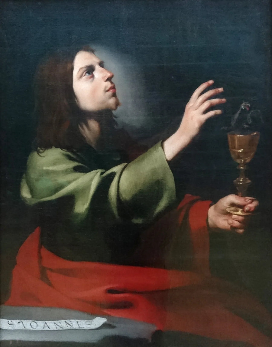 เซนต์จอห์น นักบุญอีวานเจลิสต์ - Jusepe de Ribera