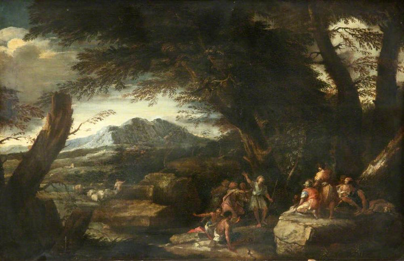 Saint Jean prêchant dans le désert - Salvator Rosa