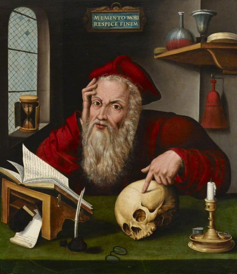 เซนต์เจอรมในห้องทำงานของเขา - Joos van Cleve