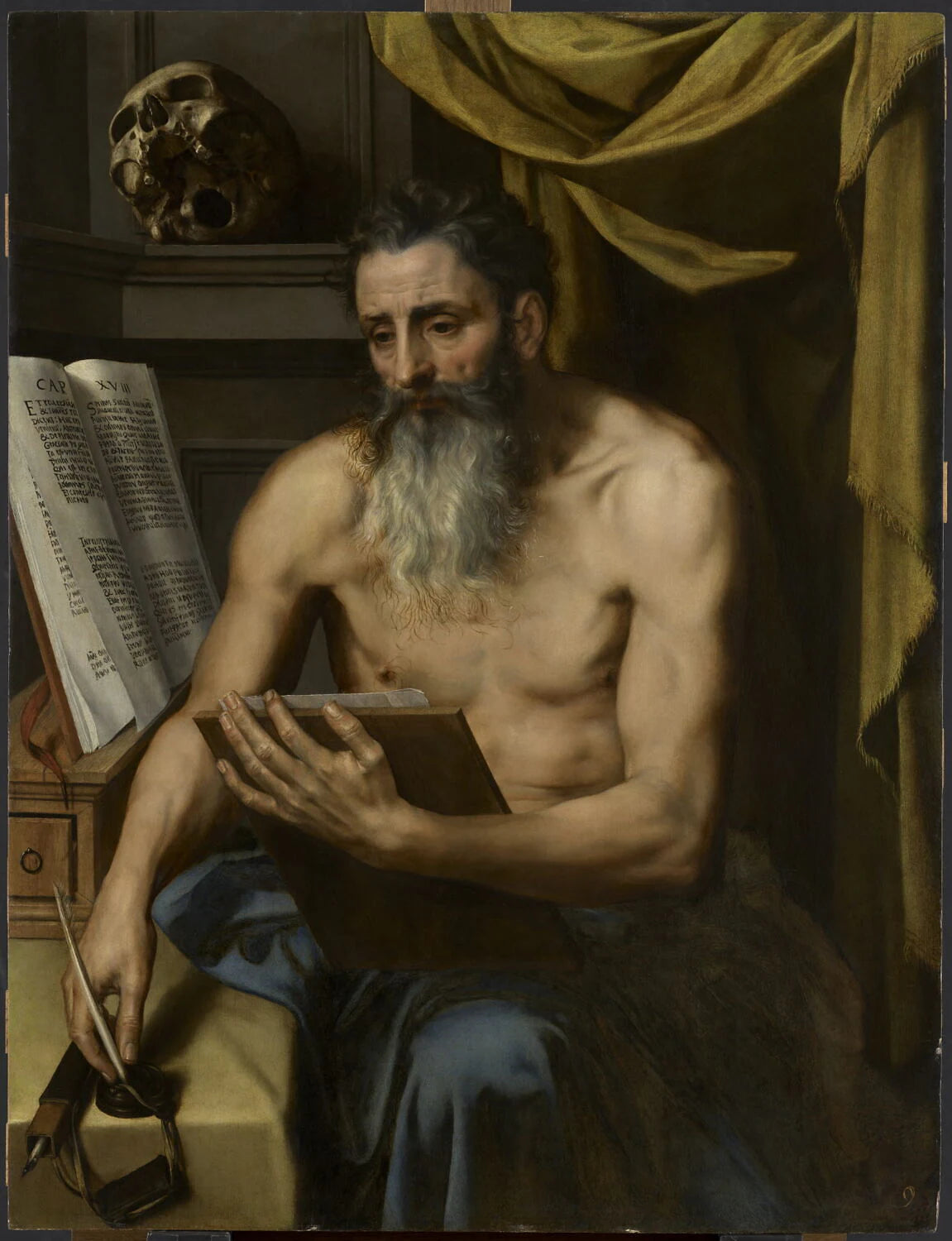 Saint Jérôme écrivant - Willem Key