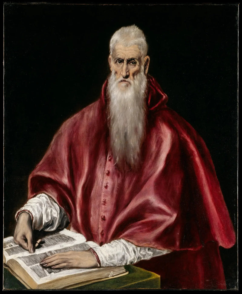 Saint Jérôme - El Greco
เทวดาเซนต์เจอโรม - เอล เกรโก