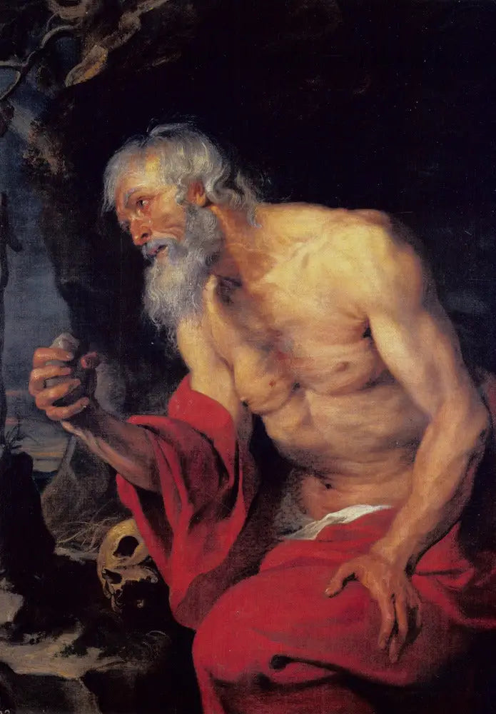 Saint Jérôme en pénitence - Antoine van Dyck - Alpha Reproduction