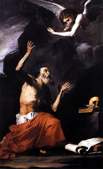 เซนต์เจอรม์และเทพเทวาทำพิพากษา - Jusepe de Ribera