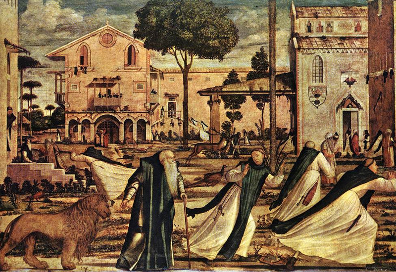 เซนต์เจอโรมและสิงโต - Vittore Carpaccio