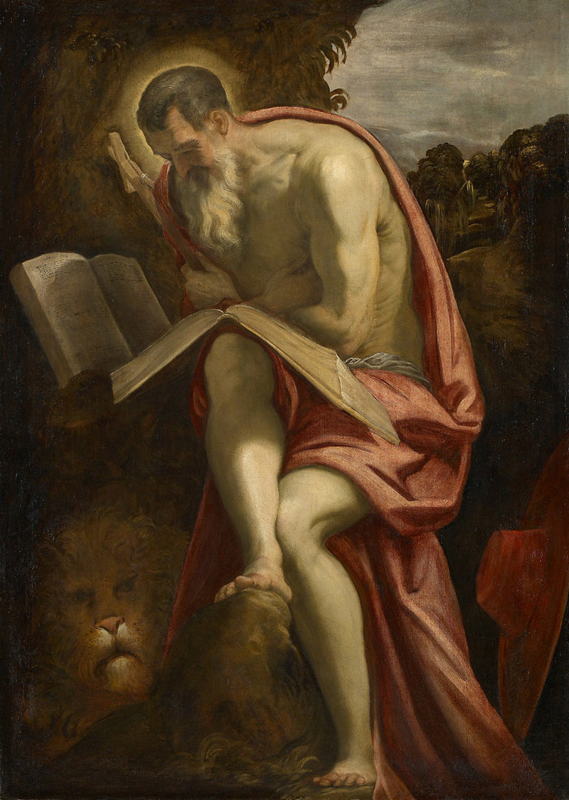 Saint Jérôme - Jacopo Tintoretto
นักบุญเยโรม - จาค็อป โทนิโรเท็ตโต