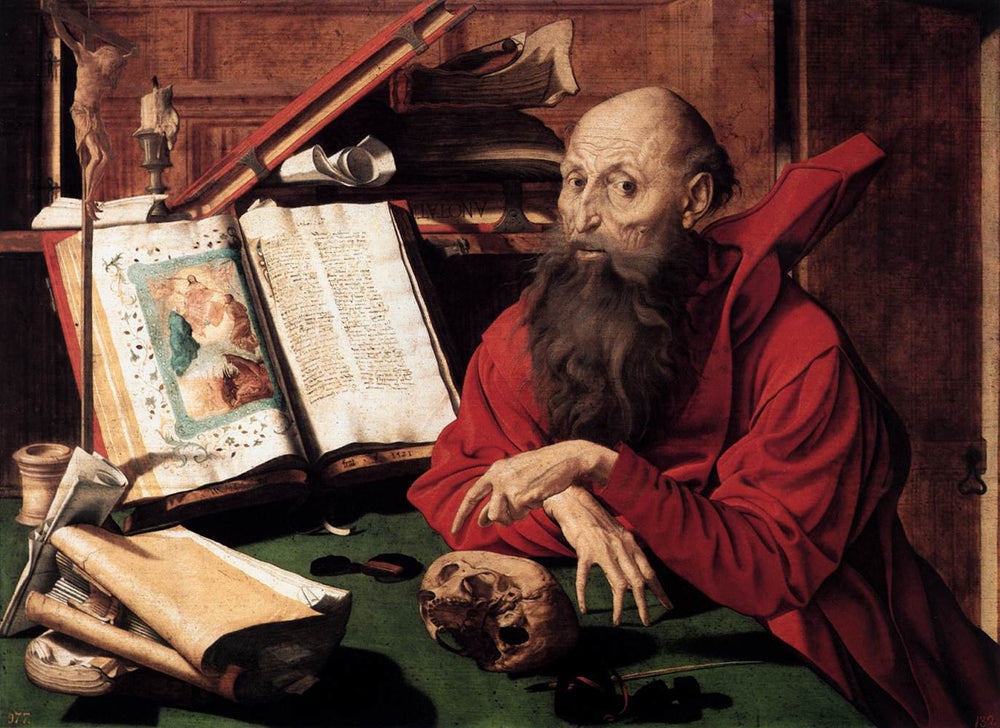 Saint Jérôme - Marinus van Reymerswale - Alpha Reproduction