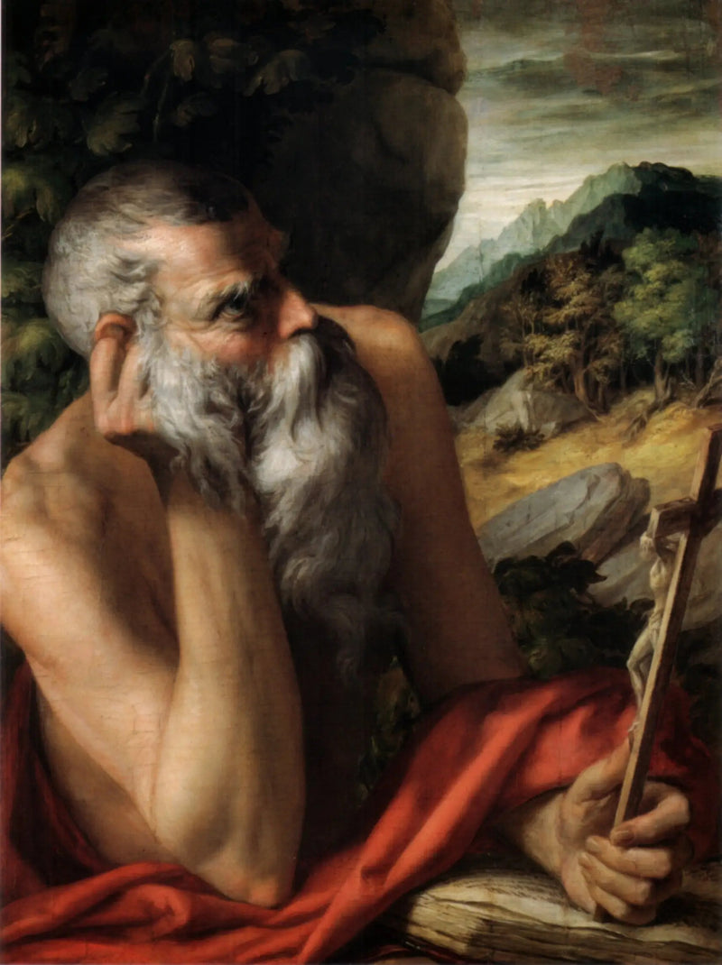 Saint Jérôme - Parmigianino
เซนต์เจอโรม - ปาร์มิเจียโน