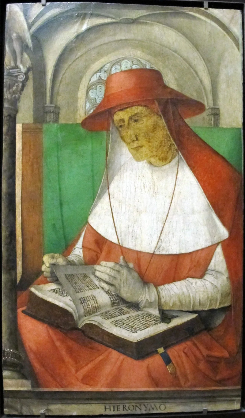 Saint Jérôme - Pedro Berruguete
นักบุญเยอร์เม - เปโดร เบอร์รูกีเต้