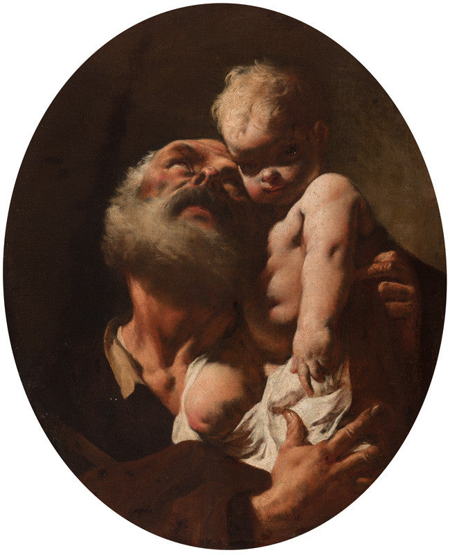 Saint Joseph avec l’Enfant - Giovanni Battista Piazzetta - Alpha Reproduction