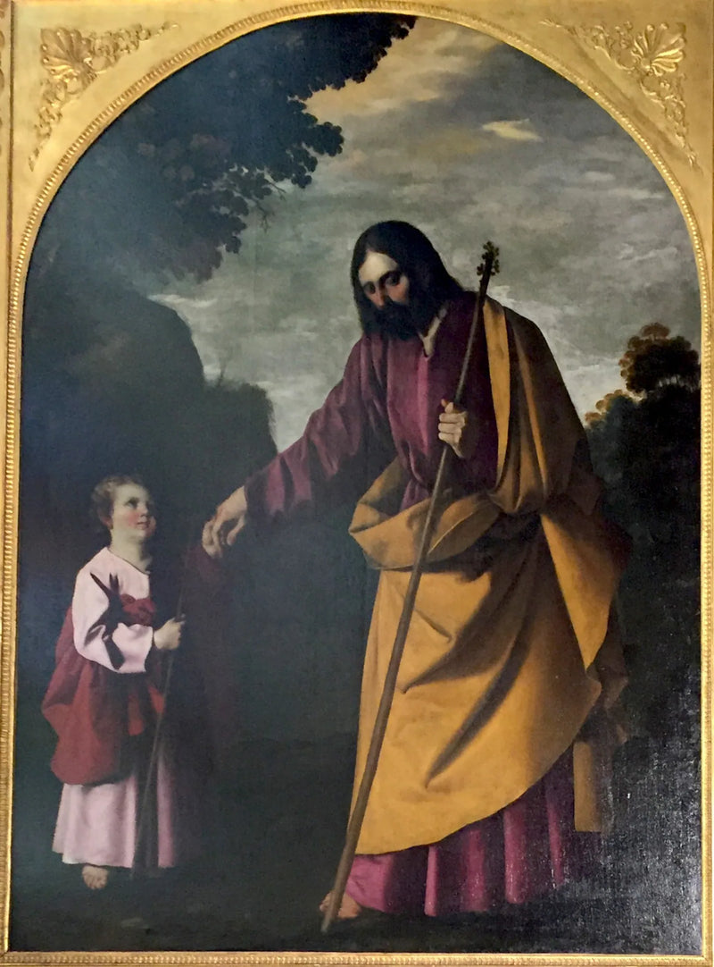 Saint Joseph et l'Enfant Jésus - Francisco de Zurbarán
จอร์จ เซนต์และพระเยซูเด็ก - ฟรานซิสโก เดอ ซูร์บาราน