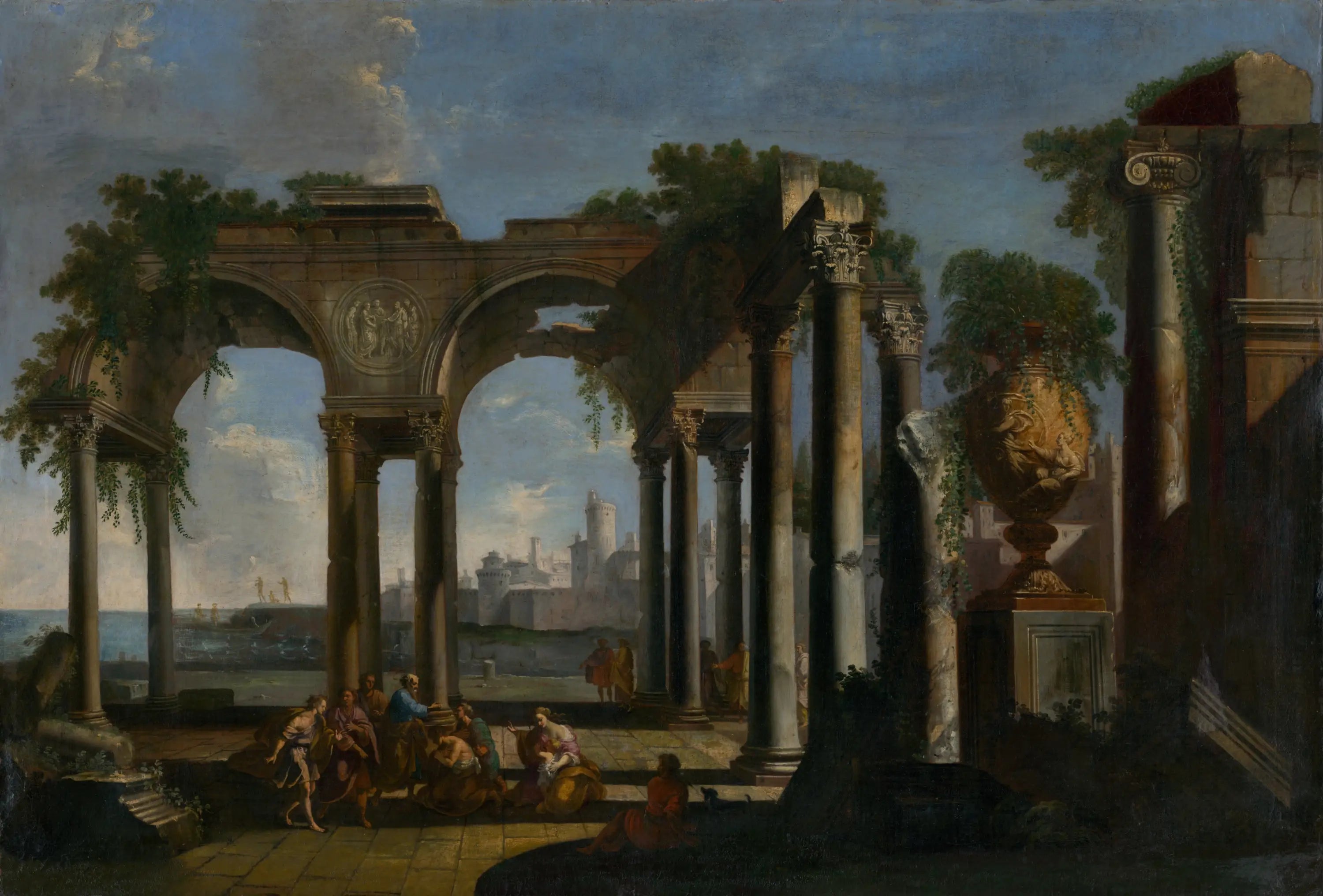Saint Paul prêche en campagne - Giovanni Paolo Panini - Alpha Reproduction