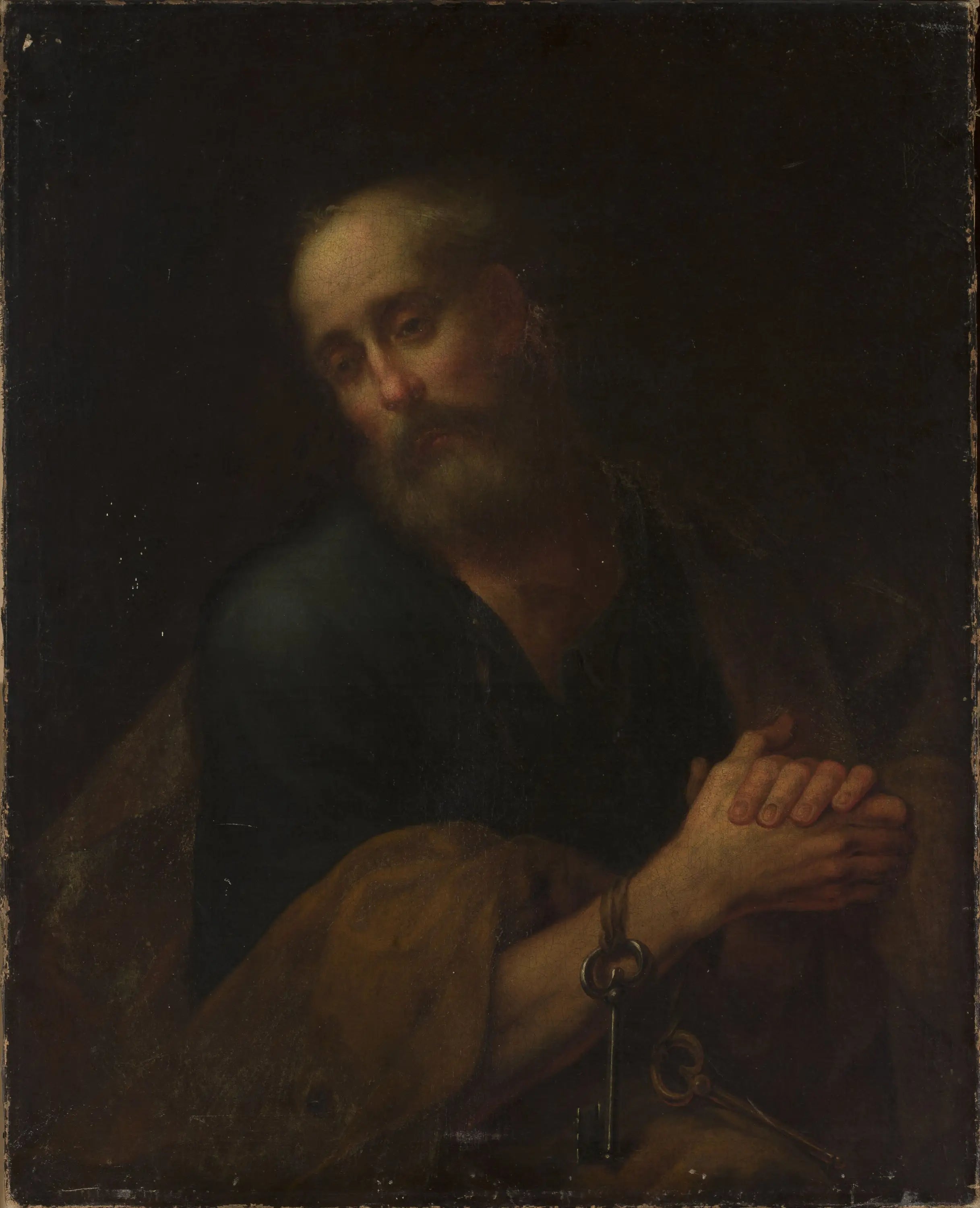 Saint-Pierre dans la prière. - Bartolomé Esteban Murillo image 1 tableau peint à l’huile sur toile