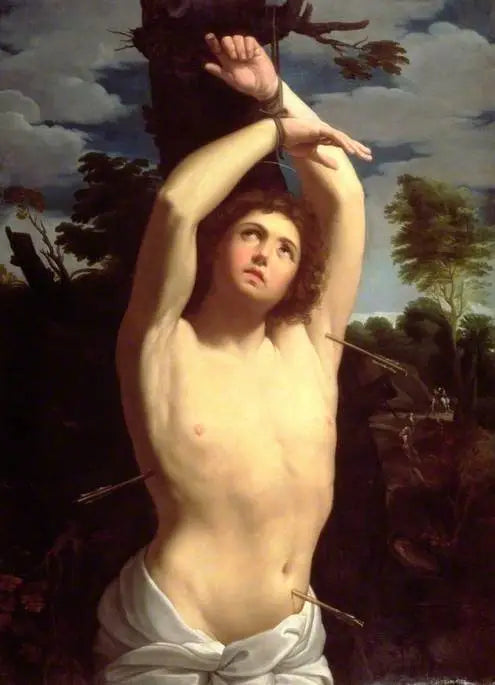 Saint Sébastien - Guido Reni image 1 reproduction artisanale de tableau