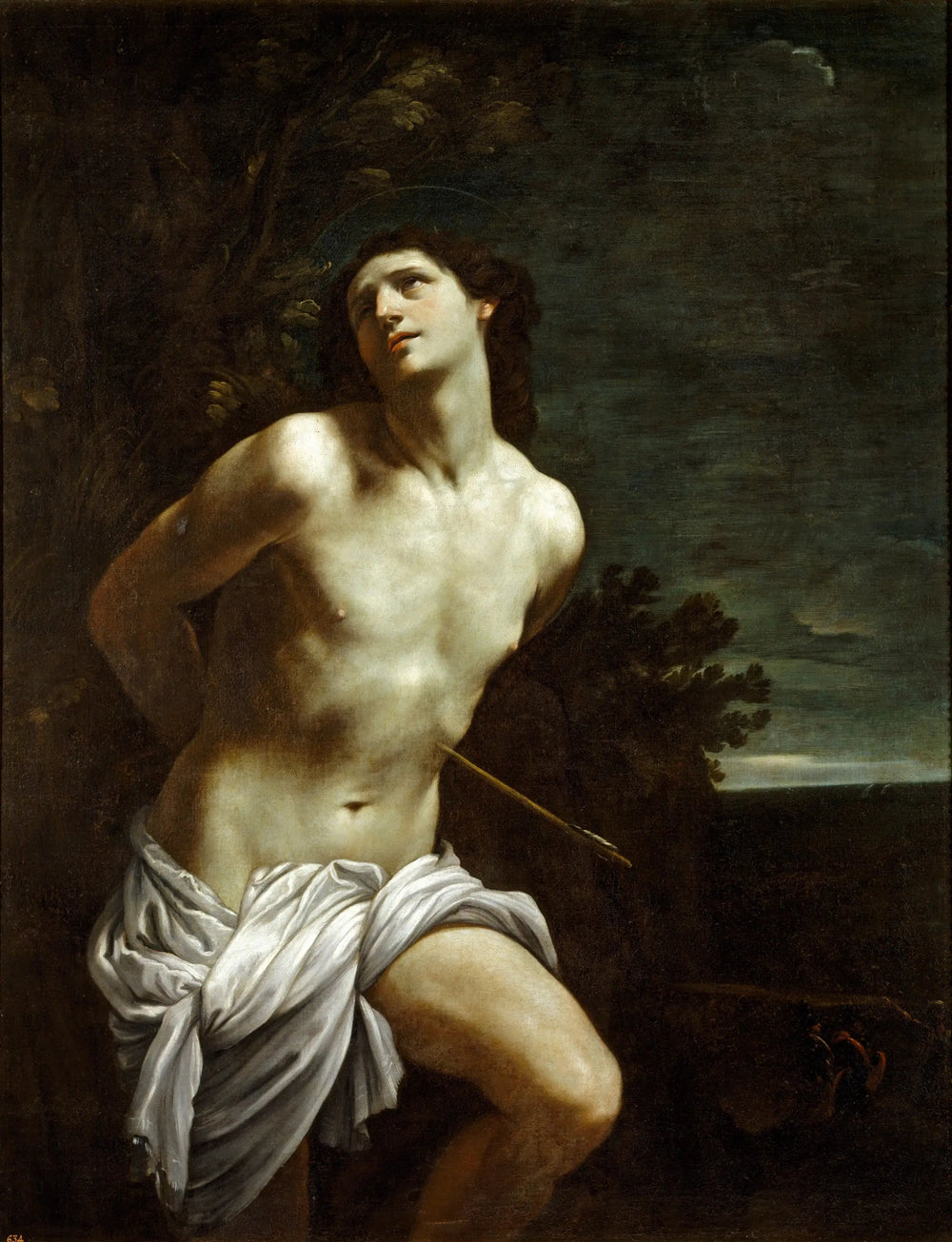 Saint Sébastien - Guido Reni image 1 tableau peint à l’huile sur toile