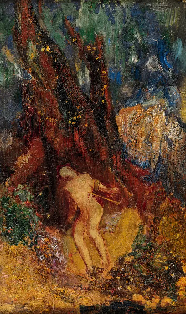 Saint Sébastien - Odilon Redon image 1 reproduction de peinture à l’huile