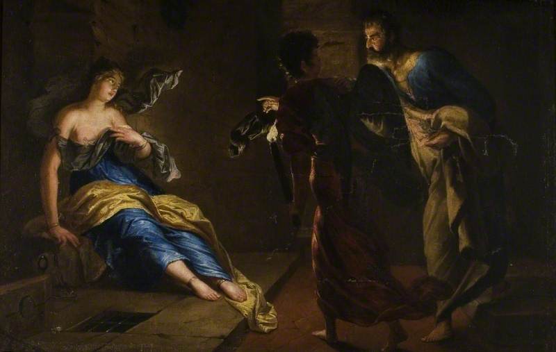 Sainte Agathe guérie par saint Pierre - Gerrit van Honthorst - Alpha Reproduction